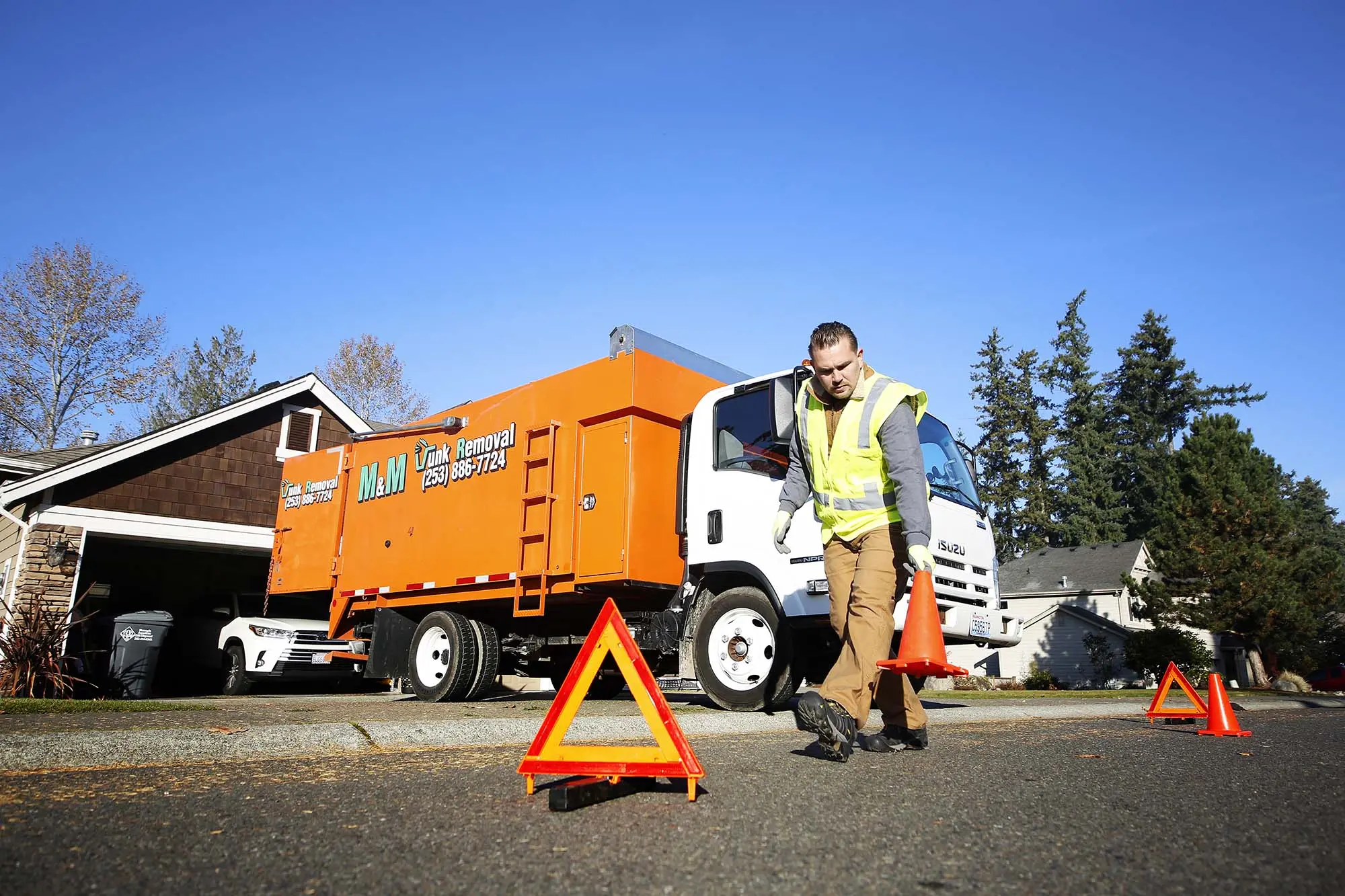 M&M Junk Removal Federal Way junk hauling team