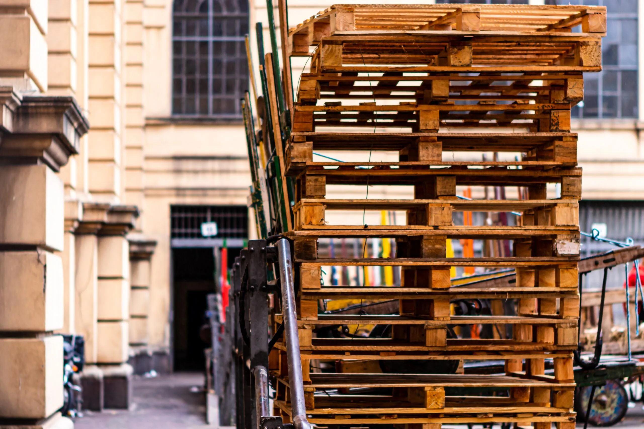 Bulk Pallet Removal & Recycling Eliminating Fire Hazards & Freeing Up Space
